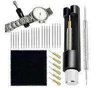 Outil chasse-goupille pour montre Avec Maillons De Rechange Et Chiffon De