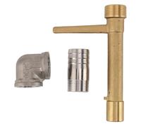 Outil clé à coupleur Rapide G3/4, vanne d'accouplement de Tuyau antirouille et Anti-Fuite pour l'irrigation par Aspersion de Jardin et de Cour