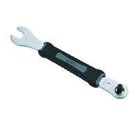 Outil clé à pédale + douille hexagonale Newton Argenté