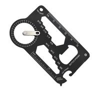 Outil combiné de règles de rapporteur en acier portable pour des mesures précises d ' angle et de longueur n ' importe où, outil de règles de recherche d ' angle de poche