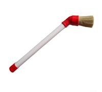 Outil compact de lubrification des pneus avec matrice de poils doux pour une application sûre dans les zones sensibles autour des jantes en alliage et des bords de pneus. Design réutilisable