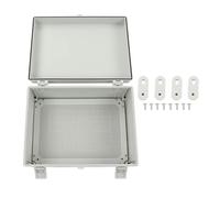 Outil compatible avec Boîte de jonction extérieure avec couvercle à charnière, boîte électrique isolée IP67 étanche pour projets de bricolage