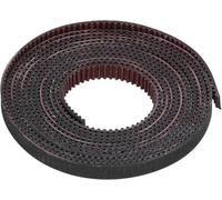 Outil compatible avec Courroie synchrone pour imprimante 3D, courroie de distribution ouverte en caoutchouc de 2 mètres, accessoires pour pièces d'imprimante 3D synchrones, poulies de distribution
