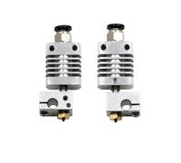 Outil compatible avec ensemble compatible avec le kit de tête d'extrusion Bowden J-head Hotend, kit d'extrudeuse assemblé, buse de 1,75 mm et buse de 0,4 mm pour CR-8/CR-10 Ender-3