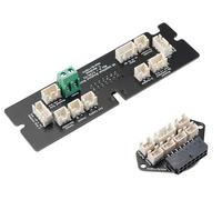 Outil compatible avec Ensemble de circuits imprimés ombilicaux Voron V0.1 - Complet - Cadre + tête d'outil comprenant une thermistance de température de chambre et un support néopixel