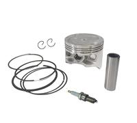 Outil compatible avec Ensemble de segments de piston pour pièces de moteur, alésage 74 mm, kit de segments de piston de remplacement adapté pour HONDA TRX300 Fourtrax 300 ATV TRX300FW 1988-2000