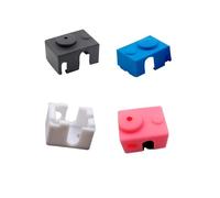 Outil compatible avec Lot de 3 chaussettes en silicone V6 pour imprimante 3D, compatible avec extrudeuse à bloc chauffant J-head 1,75/3 mm, originales et non officielles.(Random non-official)