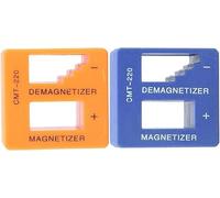 Outil compatible avec Magnétique pour embout, 2 PCS Magnétiseur Démagnétiseur pour tournevis, Outil de magnétisation et de démagnétisation rapide 2 en 1 pour tournevis, tournevis