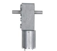 Outil compatible avec Moteur à engrenages à vis sans fin à double arbre, 1 pièce, DC 6 V, 12 V, 24 V, JGY-370, réducteur autobloquant (couleur : 50 tr/min, taille : 6 V)(150 Rpm,24V)