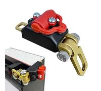 Outil coupe-circuit de batterie 12V - Laiton à Haute Conductivité Universel - Disjoncteur D'Isolement De Batterie - Pour ATV Moto Voiture Bateau Camping-Car Camion, Prévient La Perte De Courant Anorma