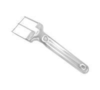 Outil Coupe-Pastèque, Portatif en Acier Inoxydable Ergonomique Multifonction, Ustensile pour couper pastèque, et ananas, pour Mangue, Cantaloup, Intérieur, Extérieur, Maison, Camping, Barbecue, Pique-