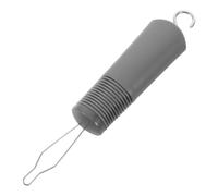 Outil D’aide aux Boutons pour Seniors, Crochet et Tirette | Usage une Main, Surface Lisse sans Bavures, Acier Inoxydable et Abs, pour Maisons de Retraite et Hôpitaux