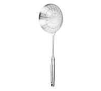 Outil d ' écumoire de cuisson de crépine de mailles en acier antirouille de qualité professionnelle 304 idéal pour égoutter les boulettes de pâtes et l ' outil d ' écumoire de cuisson de bouillon