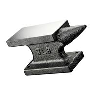 Outil d ' enclume en corne compact en fonte avec pointe en corne et face plate pour la fabrication de bijoux, le façonnage artisanal et les tâches d ' atelier Fabrication de bijoux Enclume en fonte