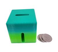 Outil d ' entraînement intelligent pour oiseaux, boîte d ' économie d ' argent en plastique, déposant de pièces de monnaie pour perroquets, outil d ' entraînement intelligent pour et apprendre