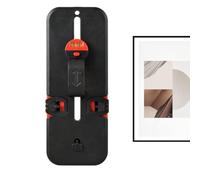 Outil d'Accrochage pour Cadre Photo | Marqueur d'Alignement Murale Pliable Et De Haute Précision | Outil De Mise à Niveau Des Tableaux Pour Mur | pour Débutants, Menuisiers, Hommes et Femmes