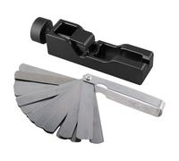 Outil d'achat de bougie d'allumage de précision : jauge en alliage durable | Outil de réglage de l'espace de prise de moteur facile à utiliser, outil mécanique compact pour la réparation, noir, Voir