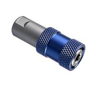 Outil d'adaptation de foret : convertisseur de mandrin antidérapant, adaptateur et tige hexagonale de 6,35 mm, conversion des accessoires de perceuse et changement rapide, kit de bricolage