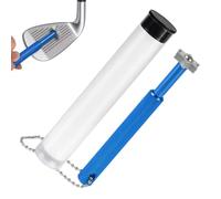 Outil d'Affûtage de Rainures de Club de Golf - Affûteur et Nettoyeur de Rainures de Club avec Design Ergonomique | Accessoire de Nettoyage Golf Réglable avec Dragonnette Anti-Perte pour Femme Homme Je