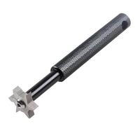 Outil d'affûtage des rainures, Outil d'affûtage des rainures, aiguiseur de rainures Portable | Groove Cleaner Outil de re-Grooving Tool Acier Inoxydable d'aluminium Rainures Propres pour Clubs