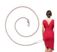 Outil d'aide à la fermeture éclair pour robe | Outil d'aide à la fermeture éclair avec crochet pour fermeture éclair | Extracteur pratique pour vêtements, bottes, sacs, manteaux, robes, utilisation en