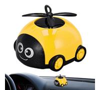 Outil d'air solaire pour voiture, avec alimentation solaire, diffuseur de voiture de dessin animé, décoration d'aromathérapie automatique, parfum pour véhicules