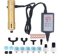 Outil D'ajustement Chiropratique, Masseur De Colonne Vertébrale Par Thérapie Par Ondes De Choc Avec 11 Têtes De Massage, 9 Niveaux De Fréquence Et 20-180 MJ D'énergie, Améliore La Santé Secondaire