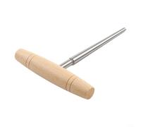 Outil d'alésoir de violon en acier inoxydable pour violons 3/4 4/4 - Kit de réparation d'instrument d'élargissement de trou conique de précision avec poignée en bois