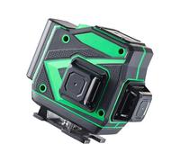 Outil d'alignement à 12 lignes - Technologie de correction automatique - Fonction de télécommande - Boîtier résistant aux intempéries - Pour construction et rénovation