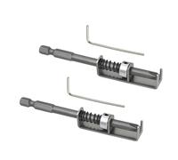 Outil d'alignement à ressort avec poignée antidérapante et corps résistant aux intempéries, parfait pour la menuiserie détaillée, la fabrication du métal, le travail des métaux, perceuse d'alignement