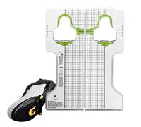 Outil d'alignement de Cales de pédale de vélo - Compatible avec SPD-SL & SPD, Look &, réglage de précision sur 3 Axes pour/arrière, Facteur Q et Angle du Pied - Install