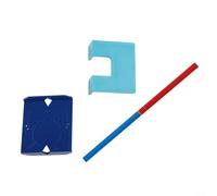 Outil d'alignement de charnière d'armoire avec base magnétique et référence de positionnement de 2 mm pour des résultats constants (A)