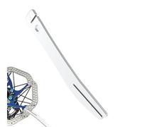 Outil d'alignement de frein à disque, équipement de truing de rotor de vélo, redresseur de disque de vélo de 25,4 cm avec poignée, outil de rotor en acier robuste avec poignée, accessoire de