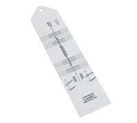 Outil d'alignement de la cartouche de procureur de plateau tournant-outil d'étalonnage à haute précision pour les joueurs record Phonograph Enthusiasts PP Matériau 21cm Longueur