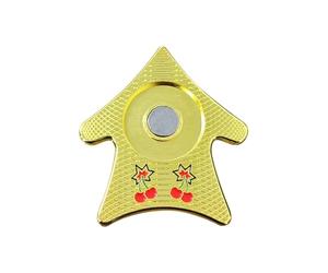 Outil D'alignement De Mise - 5,84 X 5,33 X 0,4 Cm - Aide À L'entraînement - Marqueur De Balle De Réparation De Mott Pour Hommes Et Femmes - Tournoi De Golfeurs - Cours D'entraînement En Plein Air - Sp