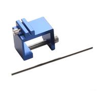 Outil d'alignement de pignon de chaîne de moto avec cadre en métal et vis de positionnement pour fournir un alignement précis de la chaîne pour l'entretien de la moto (bleu)