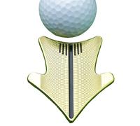 Outil D'alignement De Putting - Marqueur De Réparation Divot, Guide De Putter De Précision | Accessoire D'entraînement De Direction Visuelle Avec Fonction D'assistance De Ligne Précise, Solution D'amé