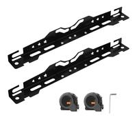 Outil d'alignement des orteils - Kit de plaques d'orteil en acier allié, jauge de carrossage de roue réglable, mesure professionnelle de la suspension du véhicule, équipement de garage automobile préc