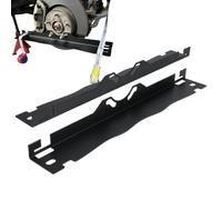 Outil d'alignement des roues - 2 plaques d'alignement de remorquage de roue, kit de mesure de précision robuste, équipement de réparation automobile | Outil professionnel pour garage, atelier