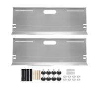 Outil d'Alignement des Roues, Acier Inoxydable, Lot de 2, Barre d'Alignement Réglable, Plateau de Mesure d'angle pour Jantes 15 à 22 Pouces - Précis et Durable, Fente Magnétique,