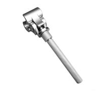Outil d'alignement professionnel de charnière de porte, gabarit de jambage en acier roulé pour un contrôle précis des écarts sur les portes coupe-feu, clé réglable de 33 cm, argent