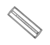 Outil d'alignement professionnel du cuir 18 48 mm Mesure pour ceintures, sangles d'épaule, créations, gabarit en acier