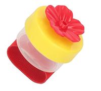Outil d'alimentation de Colibri Tenu dans la Main Simple Couleur Vive Pratique Anneau d'alimentation de Colibri pour Jardin (Jaune)