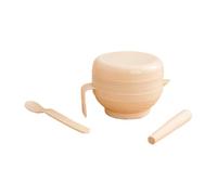 Outil d'alimentation multifonction pour nourrisson avec ABS sûr - Facile à transporter - Moulin manuel pour bébé - Poignée confortable - Outil de broyage des aliments pour nouveau-nés pour les parents