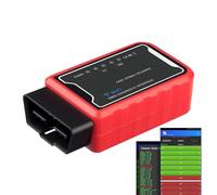Outil d'analyse de diagnostic de voiture, lecteur de code scanner de voiture - Outil de diagnostic de scanner avec données en réel - Lire et effacer les codes d'erreur, scanner OBD II pour toutes les