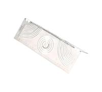 Outil d'angle de précision - Règle de marquage en acier inoxydable - 23,4 x 8 x 7,5 cm - Système de mise en page pliable à 90 degrés - Appareil de dessin parallèle pour la construction de meubles