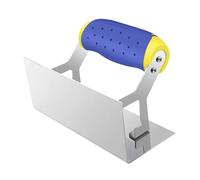 Outil d'angle pour cloisons sèches - Gommes intérieures et extérieures - Truelle en acier inoxydable - Pour angle intérieur à 90 degrés