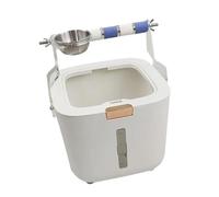 Outil d'apprentissage de la propreté pour perroquets avec seau amovible et perchoir d'escalade pour défécation ciblée de petits à grands oiseaux Perchoir d'escalade pour oiseau