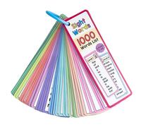 Outil d'apprentissage des mots à vue en anglais Cartes mémoire Listes de mots à haute fréquence pour étudiants et enseignants Outil d'apprentissage des langues Listes de mots haute fréquence
