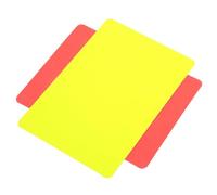 Outil D'arbitre de Football Carton Jaune et Rouge Arbitre Cartes de Jeu D'enregistrement, Cartes Rouges et Jaunes de Football, équipement D'outil Carnets Scores